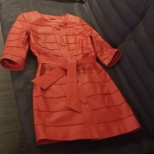 Real  soft leather coat